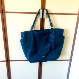 Coach leather bag